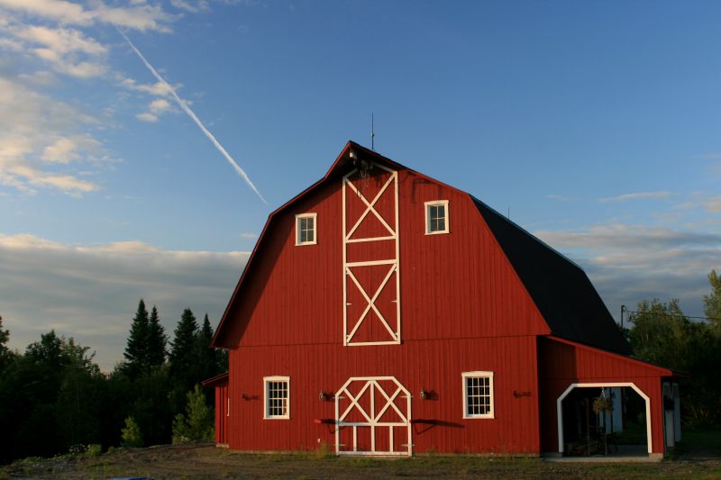 Finished Barn Roof Project